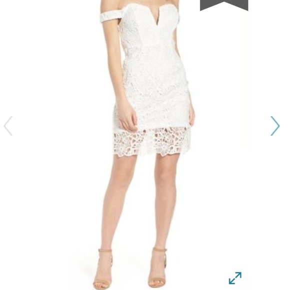 astr the label lace bodycon dress